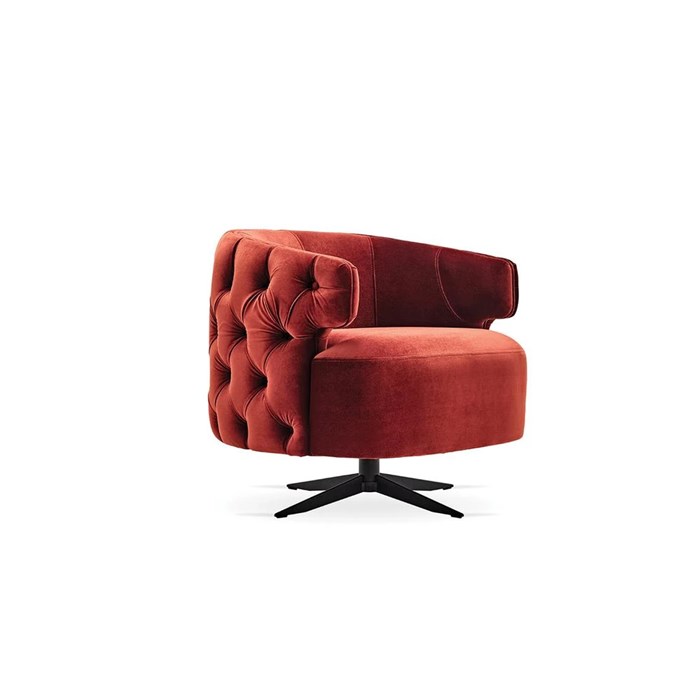 Кресло вращающееся ENZA HOME Коллекция SIRONA (СИРОНА) арт. EH54400 EH54400