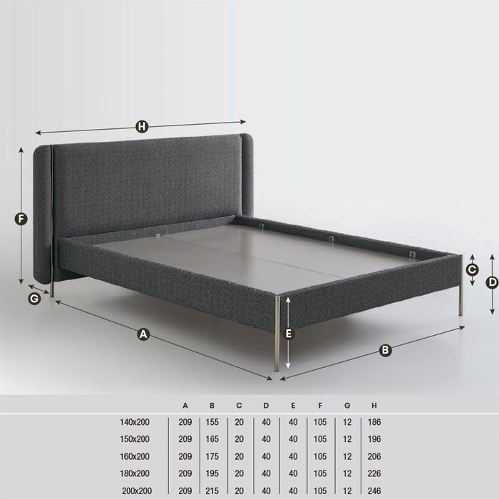 Изголовье 150 ENZA HOME Коллекция INSIDE (ИНСАЙД) арт. EH68498 EH68498