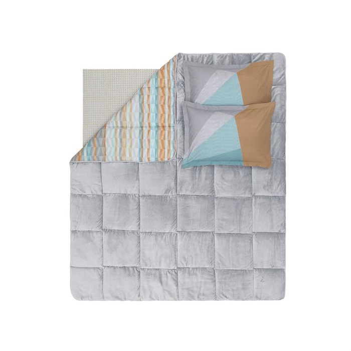 Комплект постельного белья с одеялом Single Size (155x215 см) YATAS BEDDING Коллекция "RACH" (РАХ) арт. EH69033 EH69033