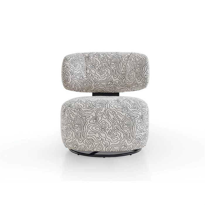 Кресло вращающаяся ножка ENZA HOME Коллекция SOHO (СОХО) арт. EH69434 EH69434