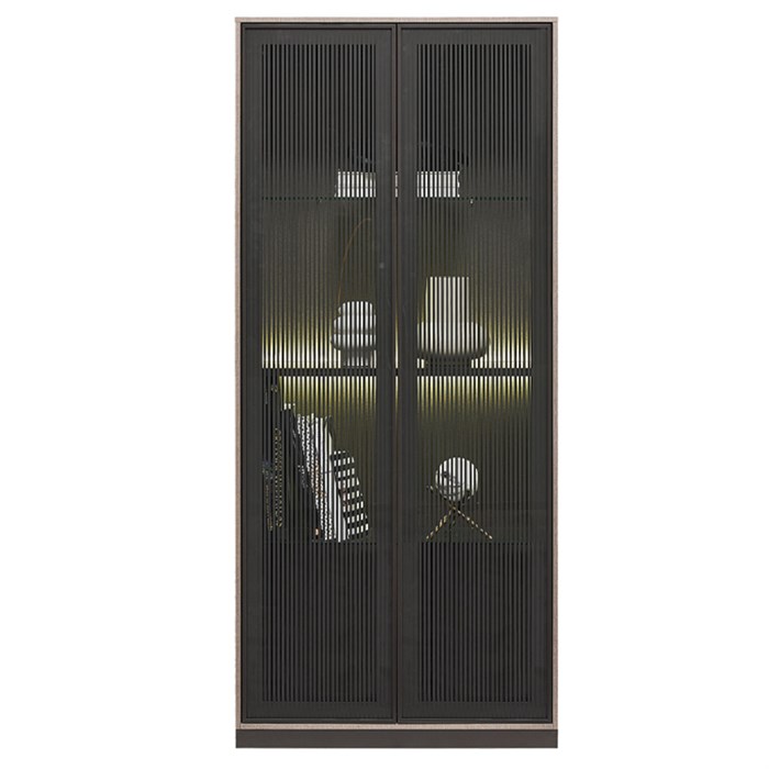 ТВ модуль двери стекло ENZA HOME Коллекция BERTA (БЕРТА) арт. EH67544 EH67544