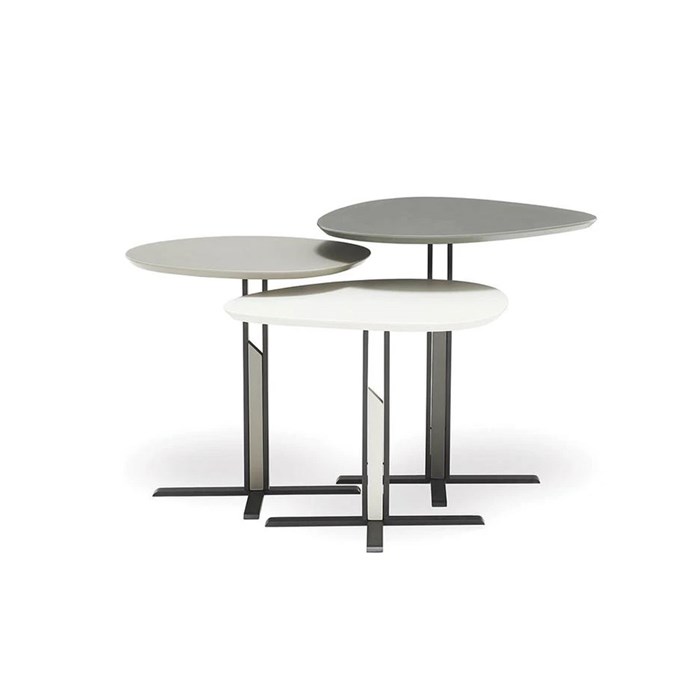 Стол журнальный 3 шт ENZA HOME Коллекция VETROSA (ВЕТРОСА) арт. EH69466 EH69466