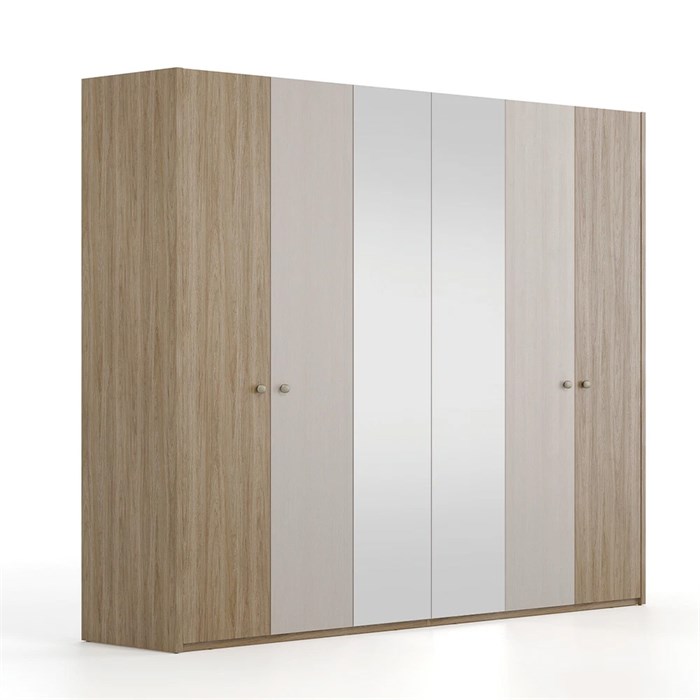 Шкаф с дверцами 6 дверей ENZA HOME Коллекция PERGE (ПЕРГЕ) арт. EH73887 EH73887