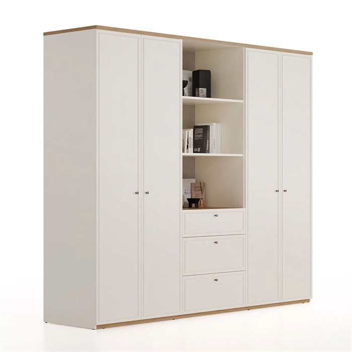 Шкаф 4 двери комод ENZA HOME Коллекция MARSANA (МАРСАНА ) арт. EH73966 EH73966