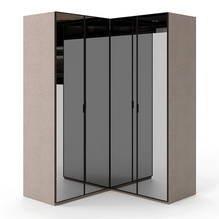 Шкаф гардеробный угловой ENZA HOME Коллекция ODENA (ОДЕНА) арт. EH74158 EH74158