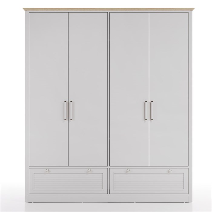 Шкаф с дверцами 4 двери ENZA HOME Коллекция MARSELL (МАРСЭЛЬ) арт. EH74202 EH74202