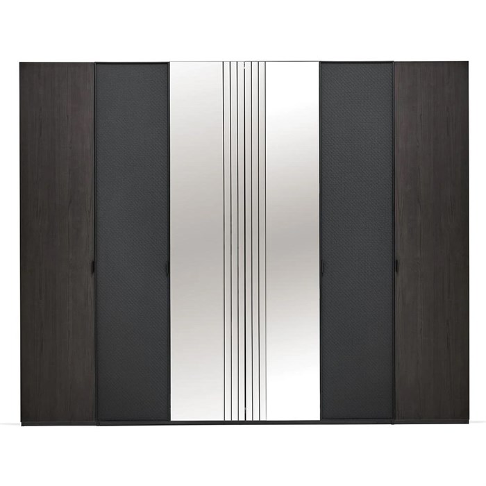 Шкаф 6 складных дверей ENZA HOME Коллекция RIGA (РИГА) арт. EH60817 EH60817