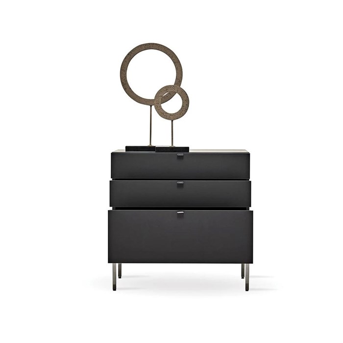 Комод с 3 ящиками черный ENZA HOME Коллекция LEGATO (ЛЕГАТО) арт. EH59519 EH59519