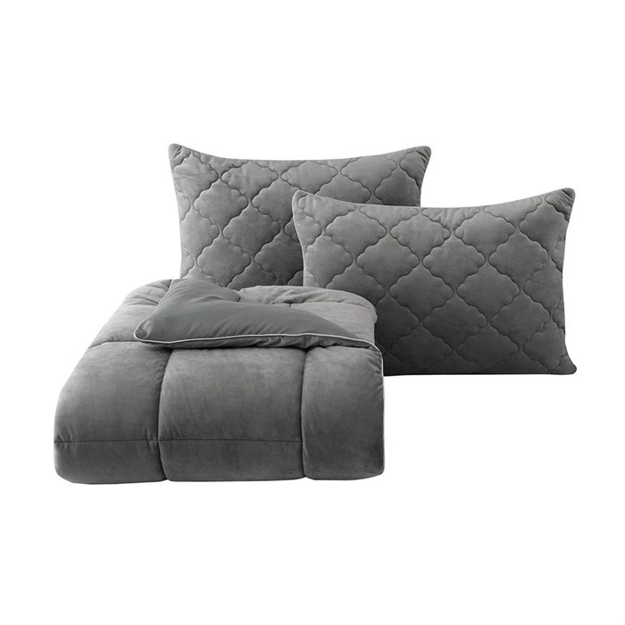 Комплект одеяла и подушка Антрацит YATAS BEDDING Коллекция "VOVIN" (ВОВИН) арт. EH62842 EH62842