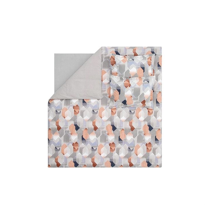 Комплект постельного белья Single Size (160x220 см) YATAS BEDDING Коллекция "TRIGON" (ТРИГОН) арт. EH62446 EH62446