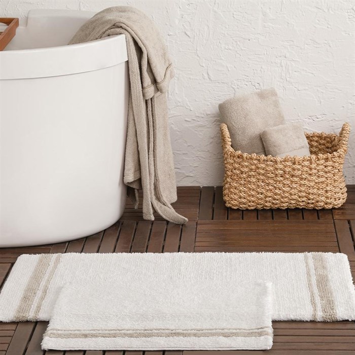 Комплект Ковриков для ванной (50x60 см + 60x100 см) YATAS BEDDING Коллекция "LEVI" (ЛЕВИ) арт. EH62565 EH62565