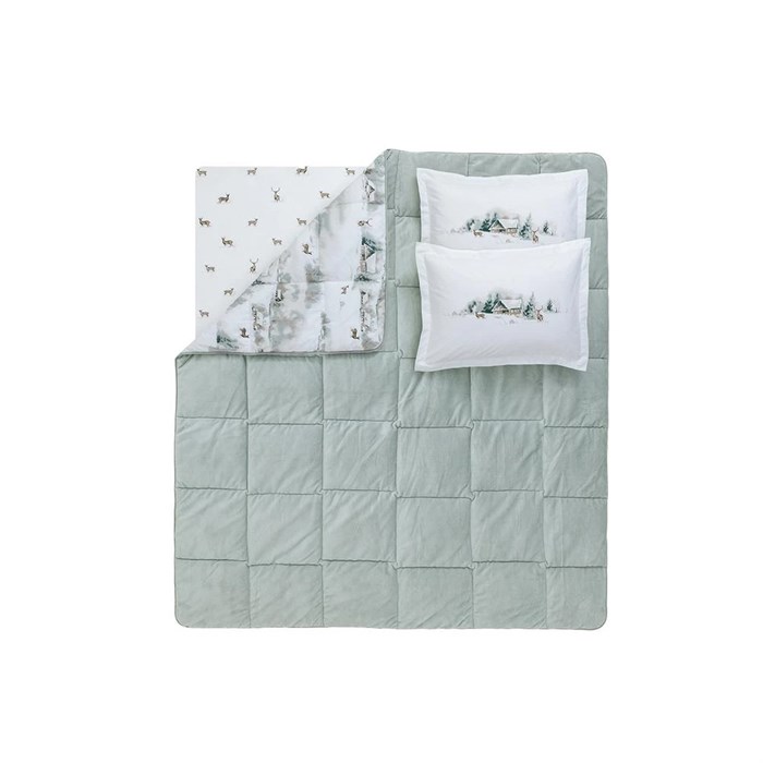 Комплект постельного белья с одеялом Single Size (155x215 см) YATAS BEDDING Коллекция "KELSEY" (КЭЛСИ) арт. EH67741 EH67741