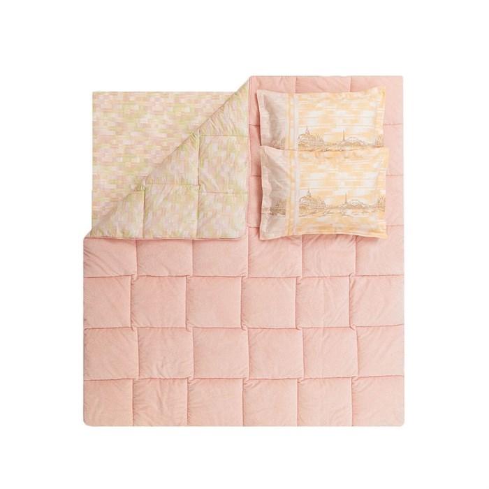 Комплект постельного белья с одеялом Queen Size (195x215 см) YATAS BEDDING Коллекция "LOIN" (ЛОИН) арт. EH67746 EH67746