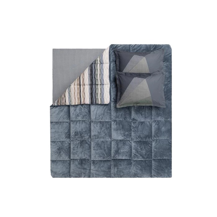 Комплект постельного белья с одеялом Queen Size (195x215 см) YATAS BEDDING Коллекция "RACH" (РАХ) арт. EH67754 EH67754