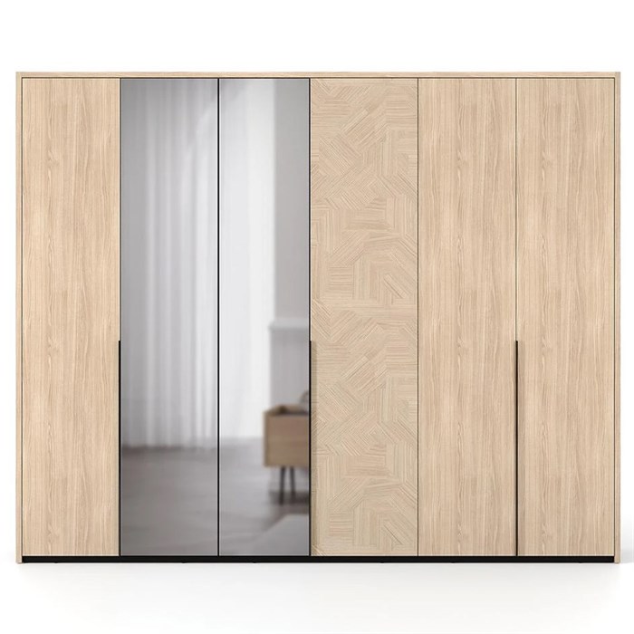 Шкаф с дверцами 6 дверей ENZA HOME Коллекция TERRA (ТЕРРА) арт. EH68118 EH68118