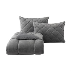 {{photo.Alt || photo.Description || 'Комплект одеяла и подушка Антрацит YATAS BEDDING Коллекция "VOVIN" (ВОВИН) арт. EH62842'}}