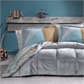 Комплект постельного белья с одеялом Queen Size (195x215 см) YATAS BEDDING Коллекция "RACH" (РАХ) арт. EH69034 EH69034