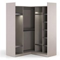 Шкаф гардеробный угловой ENZA HOME Коллекция ODENA (ОДЕНА) арт. EH74158 EH74158