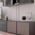 ТВ тумба с дверцами ENZA HOME Коллекция RIGA (РИГА) арт. EH60837 EH60837