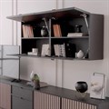 Шкаф настенный малый ENZA HOME Коллекция RIGA (РИГА) арт. EH60839 EH60839