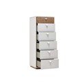Комод высокий (белый) ENZA HOME Коллекция POLKA (ПОЛЬКА) арт. EH56255 EH56255