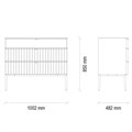 Комод ENZA HOME Коллекция RIGA (РИГА) арт. EH60815 EH60815