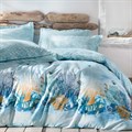 Комплект постельного белья Single Size (160x220 см) YATAS BEDDING Коллекция "AQUAMARINE" (АКВАМАРИН) арт. EH60722 EH60722