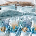 Комплект постельного белья Single Size (160x220 см) YATAS BEDDING Коллекция "AQUAMARINE" (АКВАМАРИН) арт. EH60722 EH60722