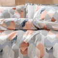 Комплект постельного белья King Size (240x220 см) YATAS BEDDING Коллекция "TRIGON" (ТРИГОН) арт. EH62448 EH62448