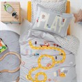 Детский постельный комплект Single Size (160x220 см) YATAS BEDDING Коллекция "ROAD" (ДОРОГА) арт. EH60788 EH60788