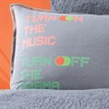 Комплект постельного белья Single Size (160x220 см) YATAS BEDDING Коллекция "MUSIC" (МУЗЫКА) арт. EH62532 EH62532