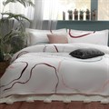 Комплект постельного белья Queen Size (200x220 см) YATAS BEDDING Коллекция "CARO" (КАРО) арт. EH50309 EH50309