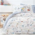 Детский постельный комплект Single Size (160x220 см) YATAS BEDDING Коллекция "DINNO" (ДИНО) арт. EH60779 EH60779