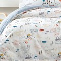 Детский постельный комплект Single Size (160x220 см) YATAS BEDDING Коллекция "DINNO" (ДИНО) арт. EH60779 EH60779