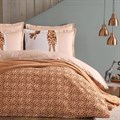 Комплект постельного белья Queen Size (200x220 см) YATAS BEDDING Коллекция "GIRAFFE" (ЖИРАФ) арт. EH62850 EH62850