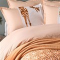 Комплект постельного белья Queen Size (200x220 см) YATAS BEDDING Коллекция "GIRAFFE" (ЖИРАФ) арт. EH62850 EH62850