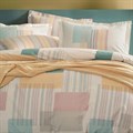 Комплект постельного белья Queen Size (200x220 см) YATAS BEDDING Коллекция "BALERA" (БАЛЕРИНА) арт. EH56712 EH56712