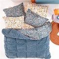 Комплект постельного белья с одеялом Single Size (155x215 см) YATAS BEDDING Коллекция "TERAZZO" (ТЭРАЗО) арт. EH62631 EH62631