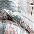 Комплект постельного белья Queen Size (200x220 см) YATAS BEDDING Коллекция "ALEIN" (АЛЕЙН) арт. EH67659 EH67659