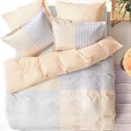 Комплект постельного белья Queen Size (200x220 см) (Ранфорс) YATAS BEDDING Коллекция "CORWIN" (КОРВИН) арт. EH67709 EH67709